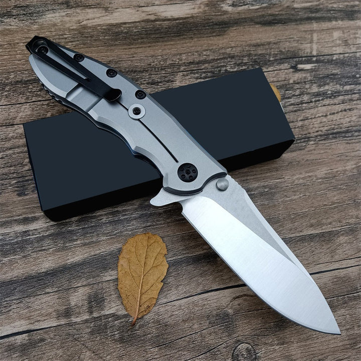 Explore the Versatility of the Carbon Fiber Handle Folding Camping Knife