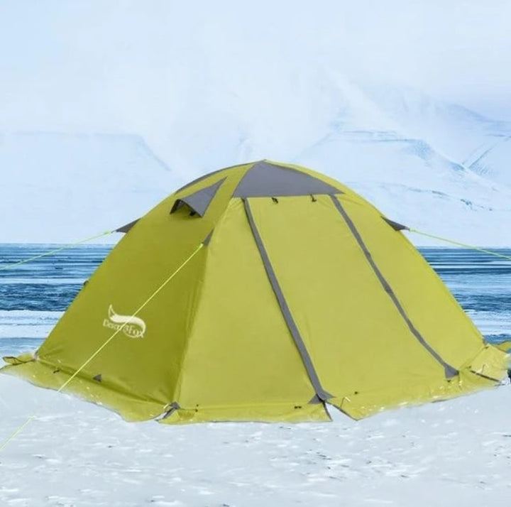 Experience the Great Outdoors with Our Outdoor Camping Double Love Aluminum Tent