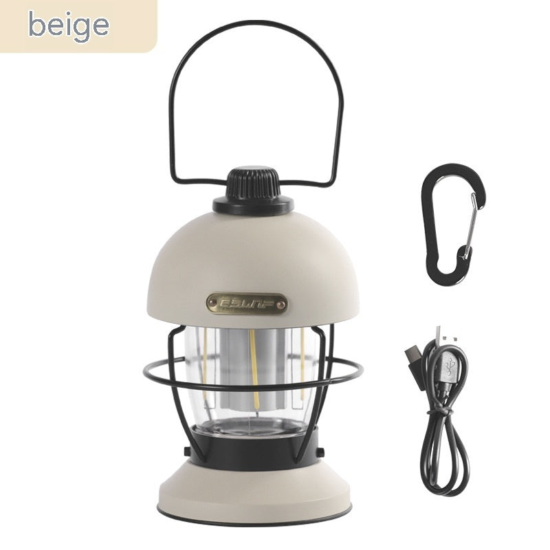Illuminate Your Adventures with the Outdoor Camping USB Charging Lantern