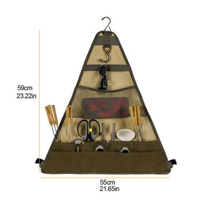 Discover the Ultimate Outdoor Camping Foldable Tableware Bag