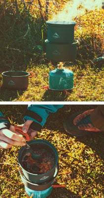 Widesea Outdoor Heat-Collecting Camping Cookware
