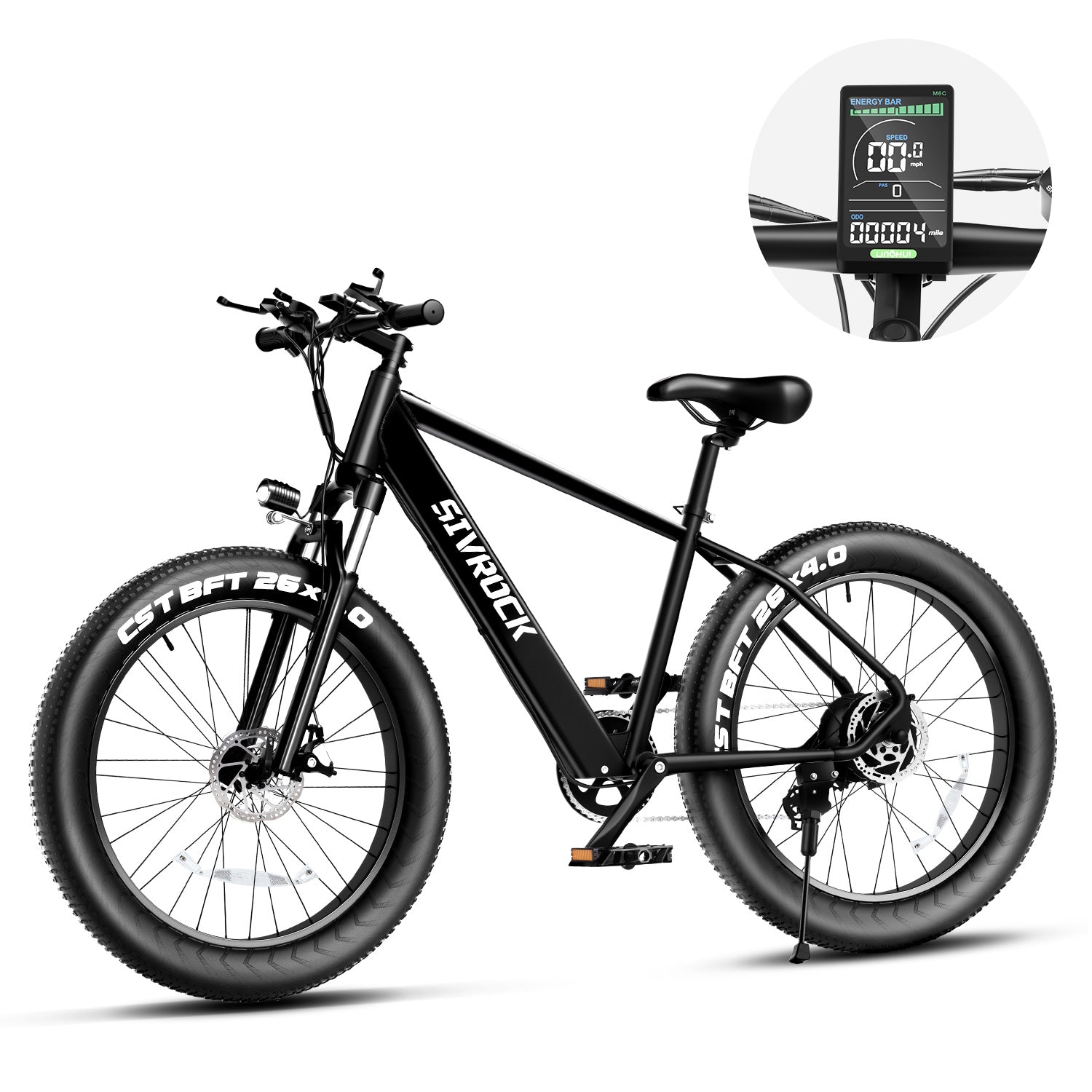 Fat Tire Electric Mountain Bike 1000W 26 Inch
