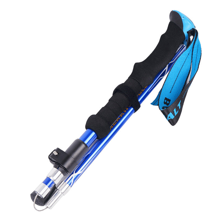 Besot Folding Aluminum Alloy Trekking Pole