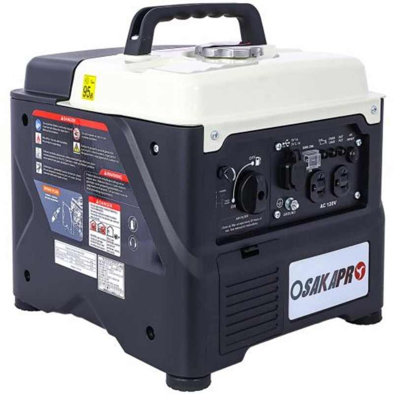 Portable 1200W Ultra Quiet Inverter Gas Generator