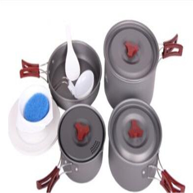 Picnic cookware camping pot set