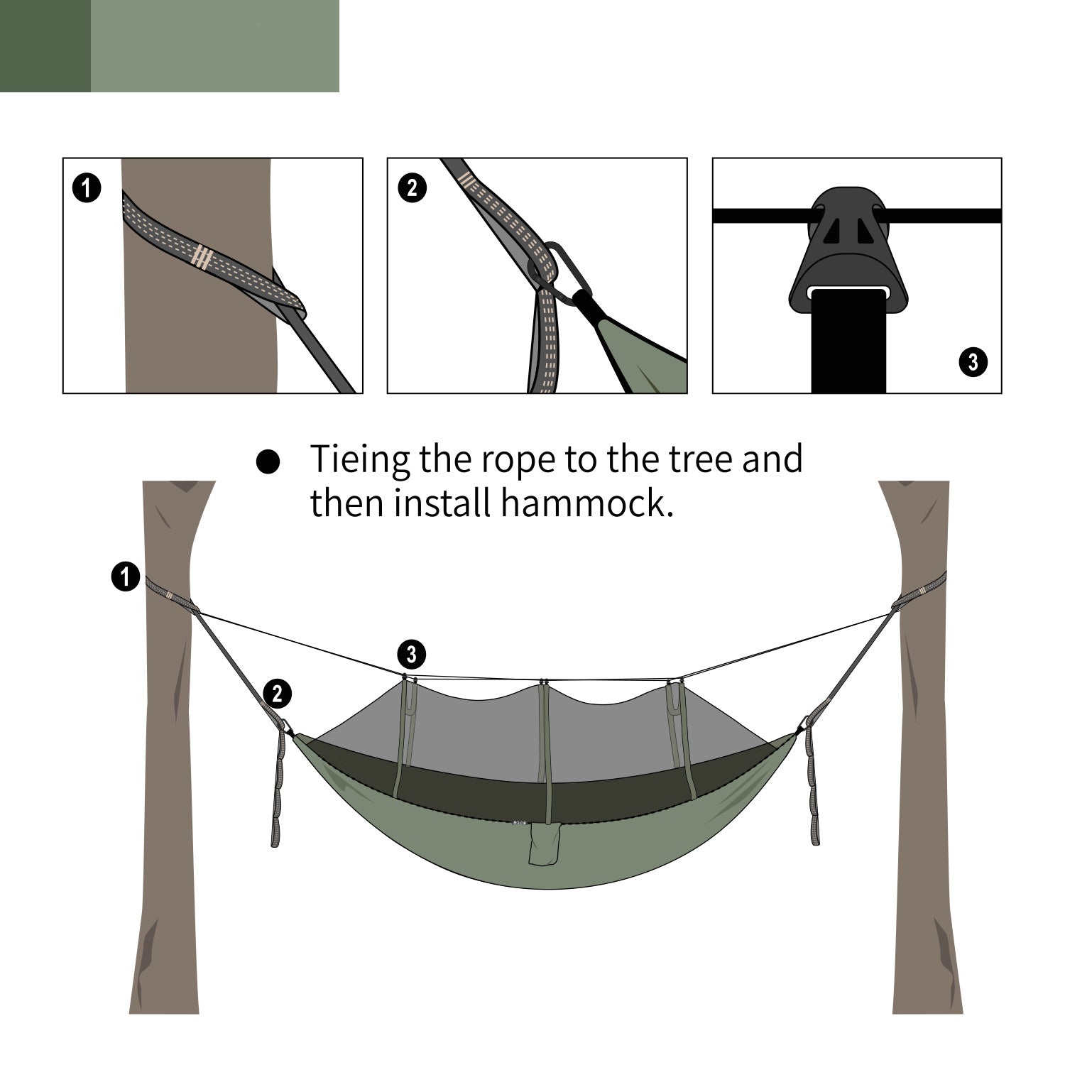Anti Mosquito Camping Hammock