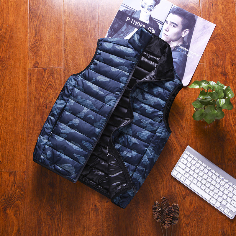 Camouflage Warm Down Cotton Jacket