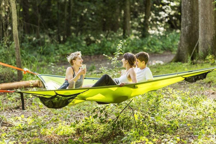 Multi Person Triangular Portable Hammock Camping Mat