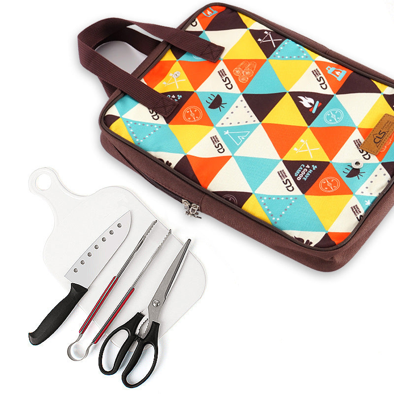 Outdoor Cookware Five-Piece Set