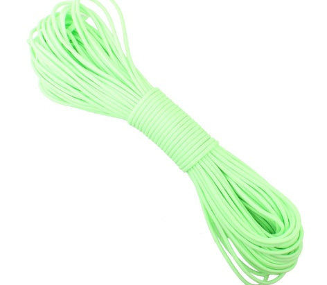 Luminous 9 Core Paracord Camping Safety Rope