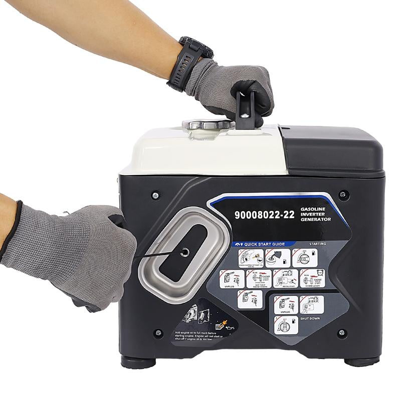 Portable 1200W Ultra Quiet Inverter Gas Generator