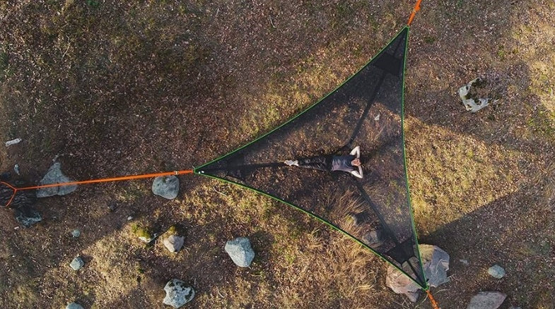 Multi Person Triangular Portable Hammock Camping Mat