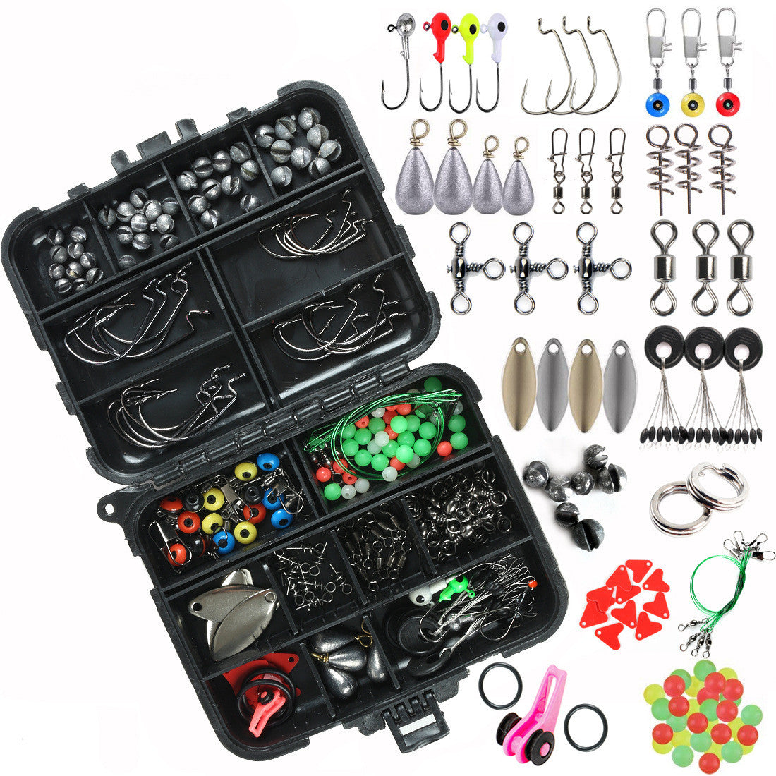 188Pcs Fishing Accessories Set
