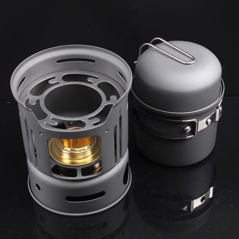 Outdoor Tableware 1-2 Person Cookware Set