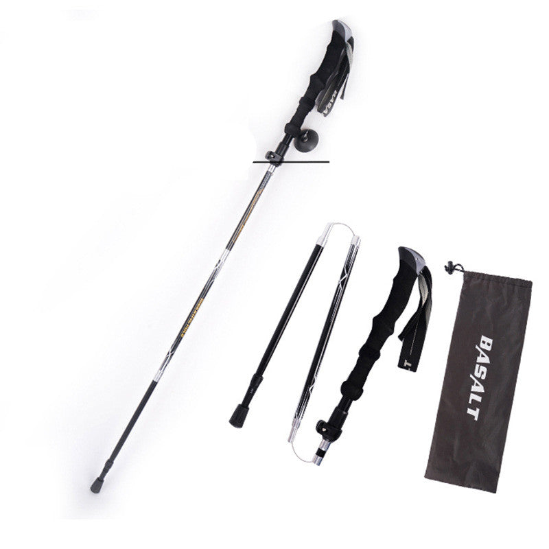 Besot Folding Aluminum Alloy Trekking Pole