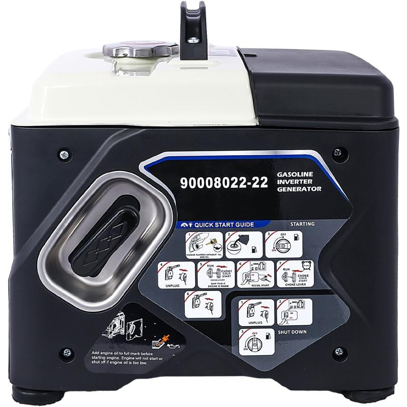 Portable 1200W Ultra Quiet Inverter Gas Generator