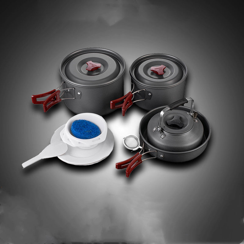 Picnic cookware camping pot set