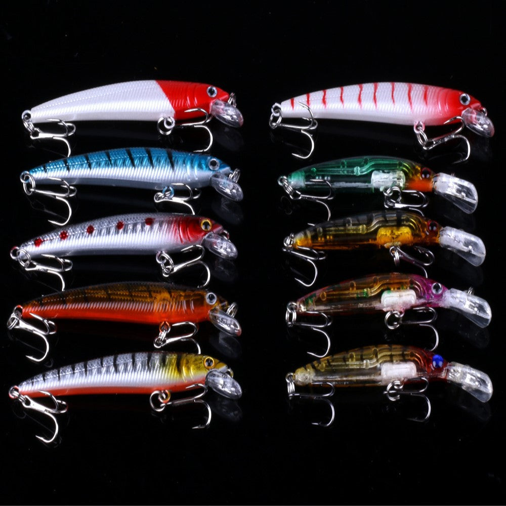 HENG JIA 56Pcs Fishing Lure Kit Bait Set