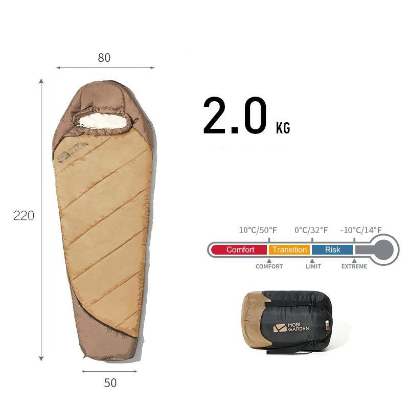 Outdoor Camping Thickened In Winter Sleeping Bag