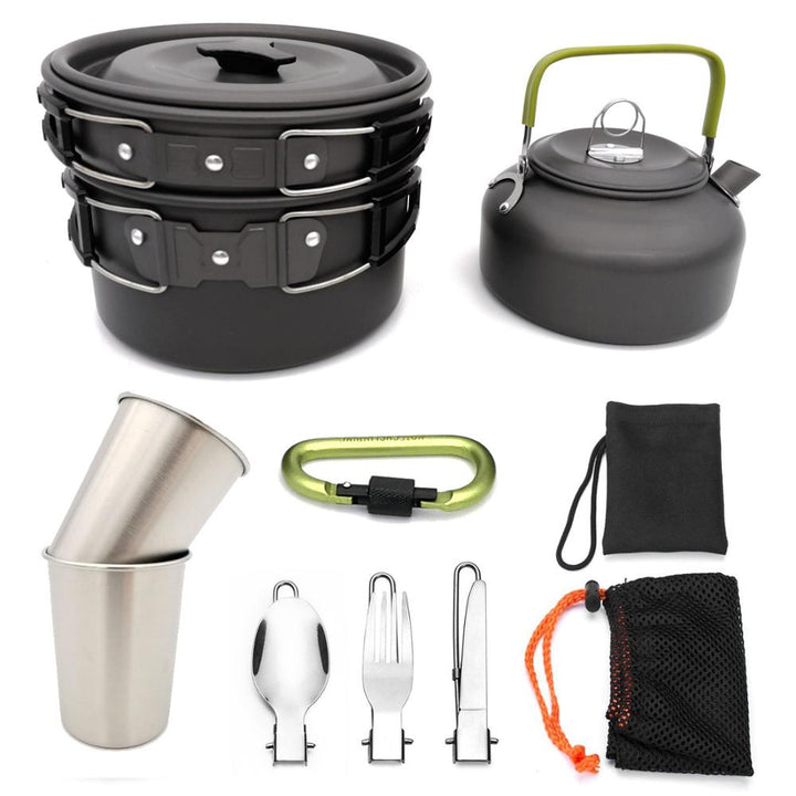 Outdoor Camping Travel Cookware Set