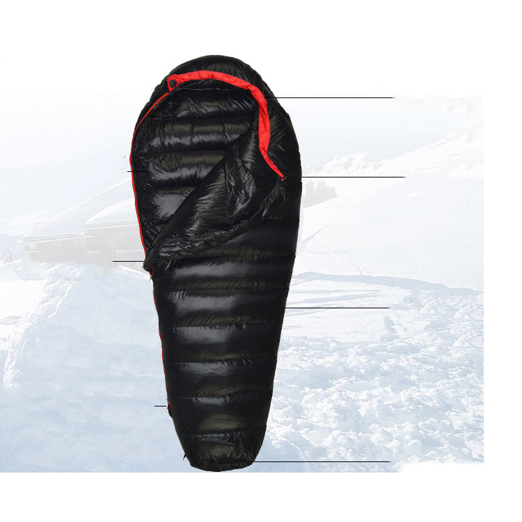 Camping Thickened Warm Down Sleeping Bag