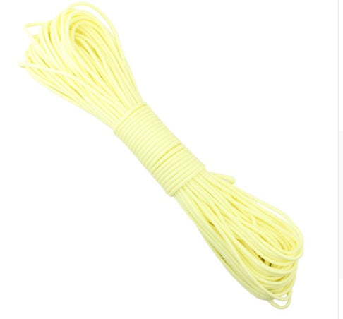 Luminous 9 Core Paracord Camping Safety Rope