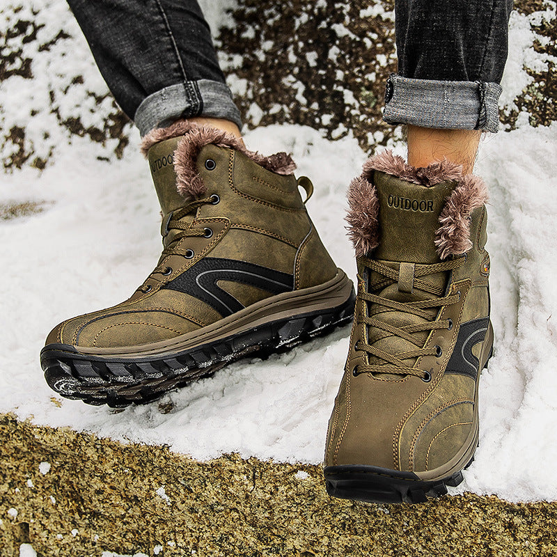 Winter Plus Velvet Warm Plus Size Hiking Boots