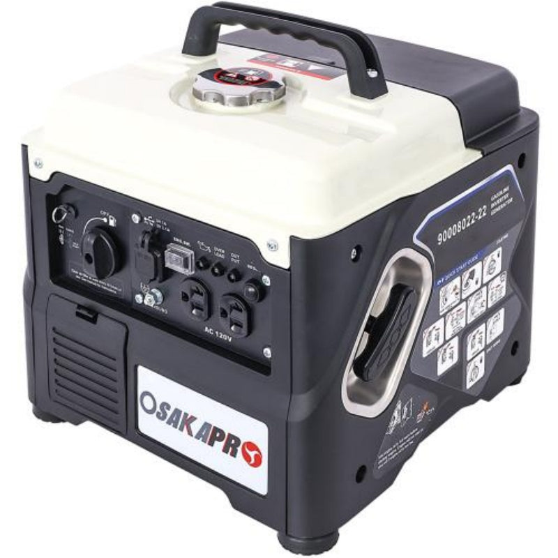 Portable 1200W Ultra Quiet Inverter Gas Generator