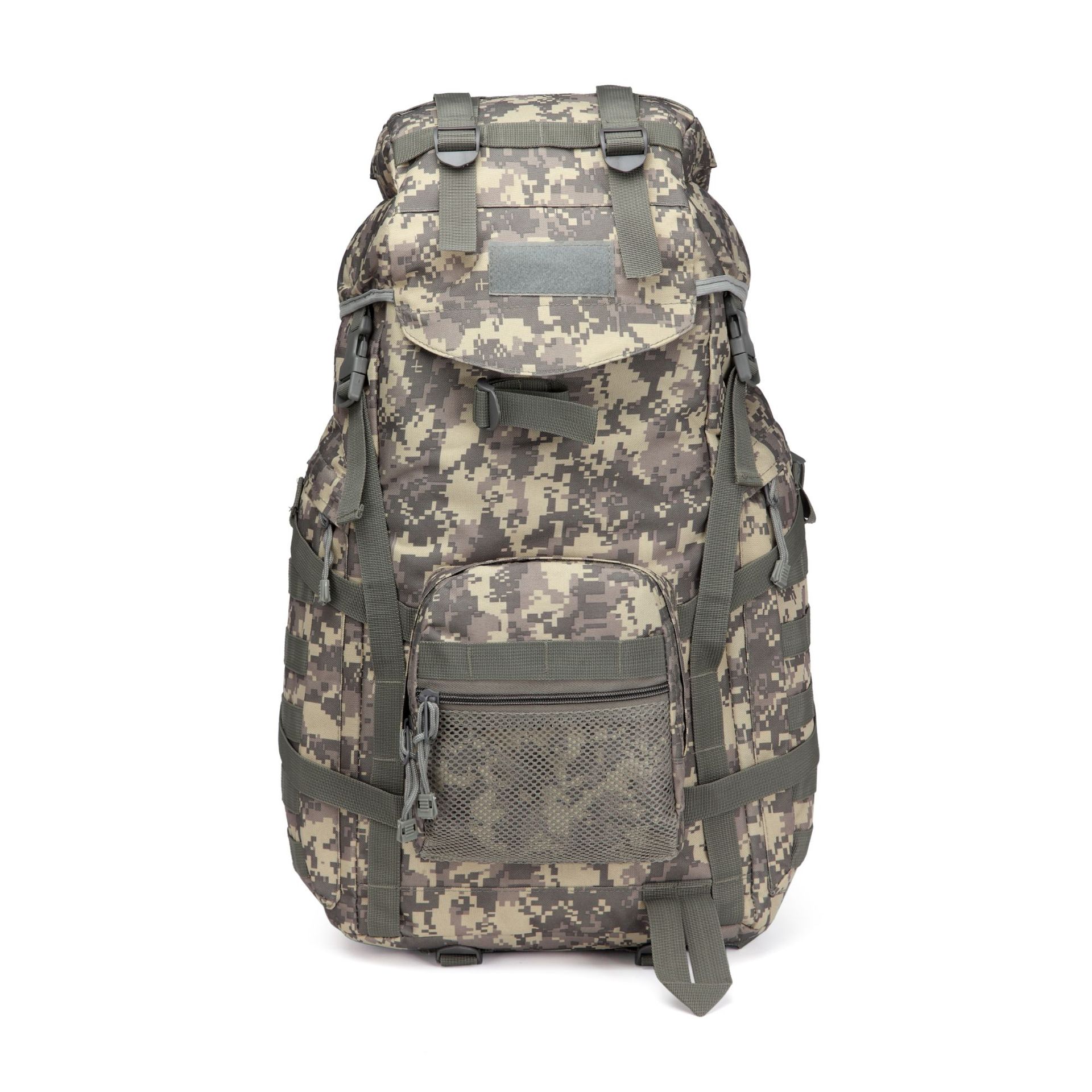 60L Camouflage Backpack For Hiking