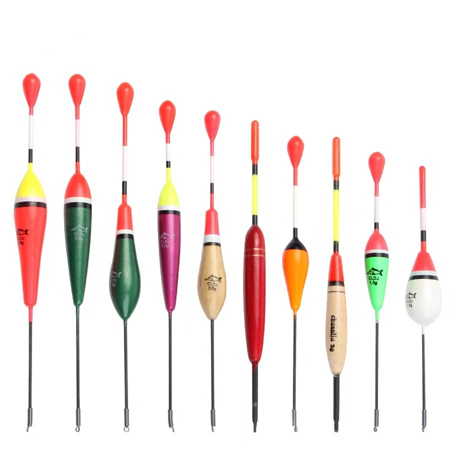 10Pcs Fishing Floats Sea Fishing Bobbers Set
