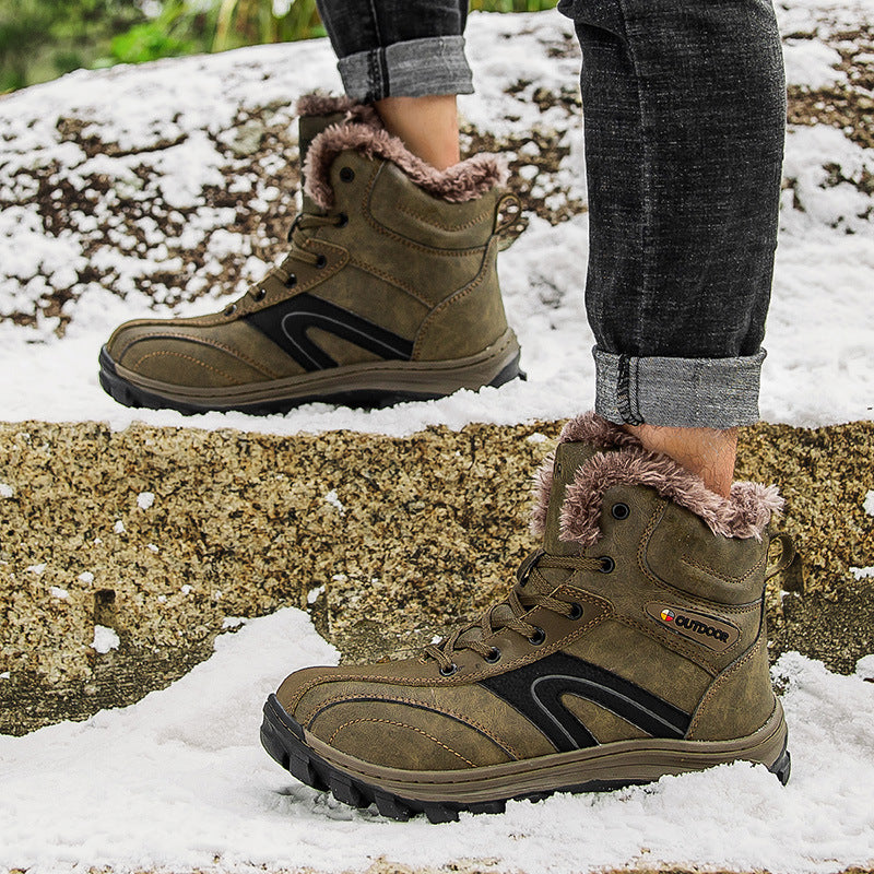 Winter Plus Velvet Warm Plus Size Hiking Boots