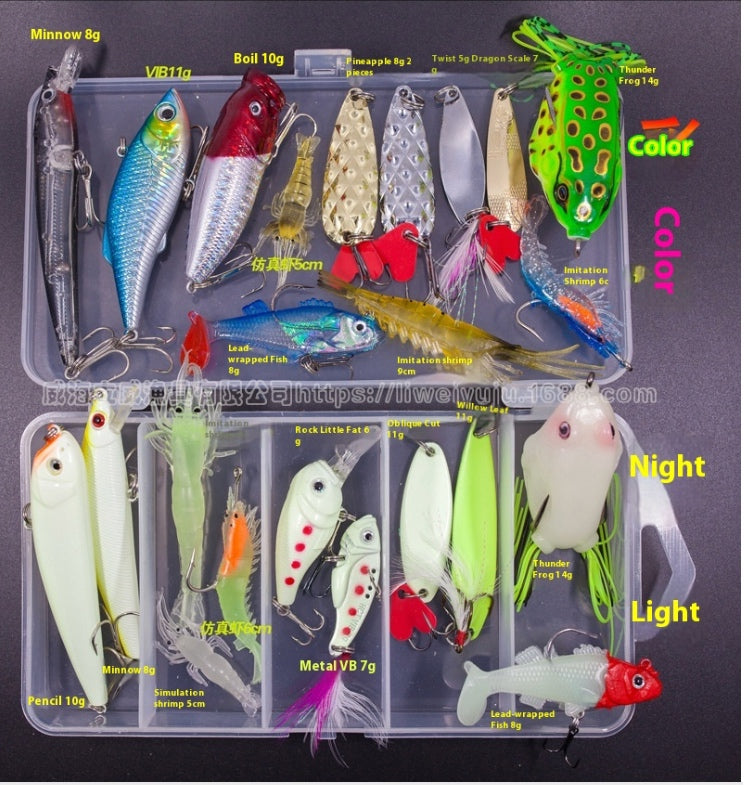 141Pcs Multi-Layer Fishing Lure Set