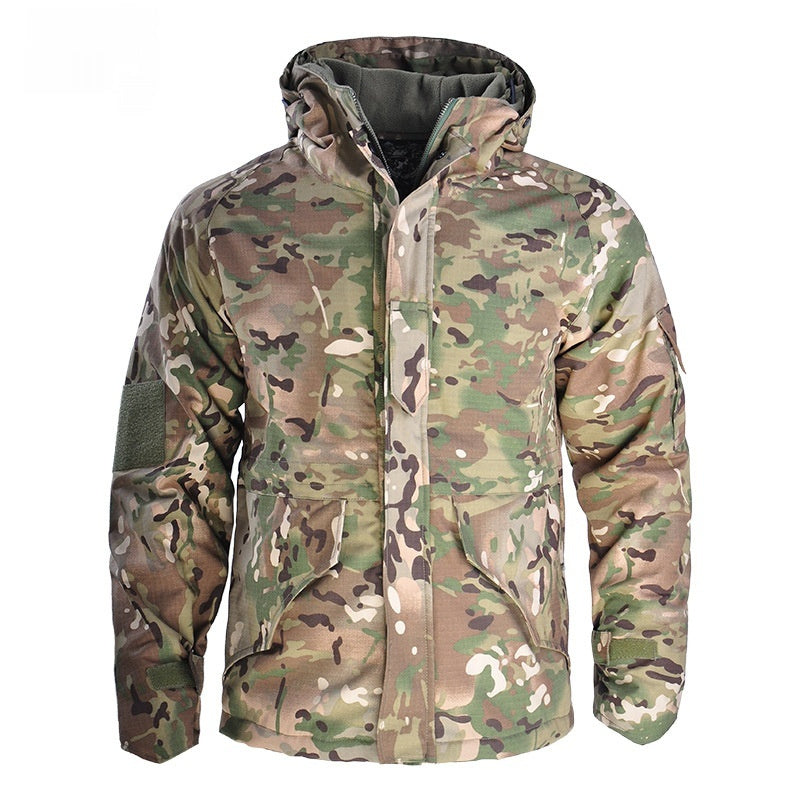 Camouflage Men's Tactical Fleece Jacket