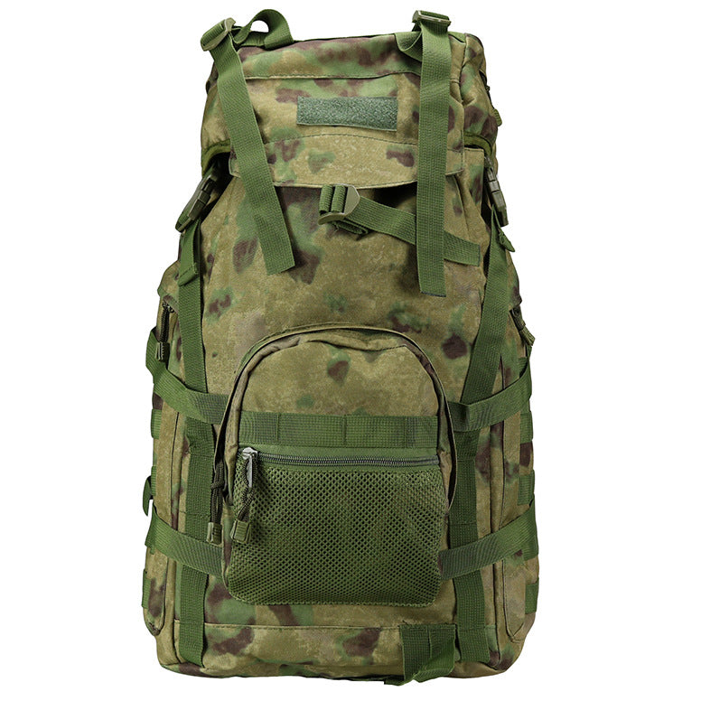 60L Camouflage Backpack For Hiking