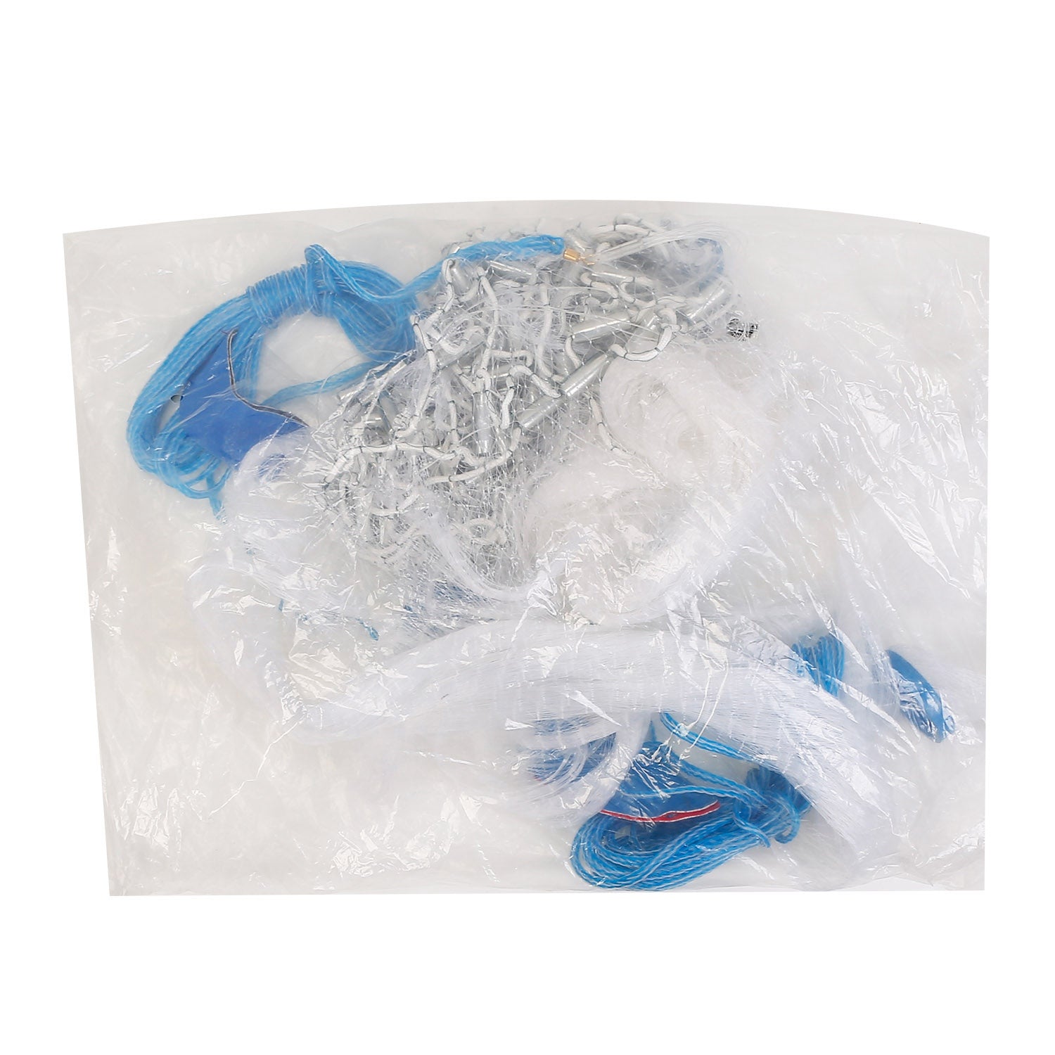 Heavy Duty 6Ft 8Ft Fishing Cast Net Chain Sinker