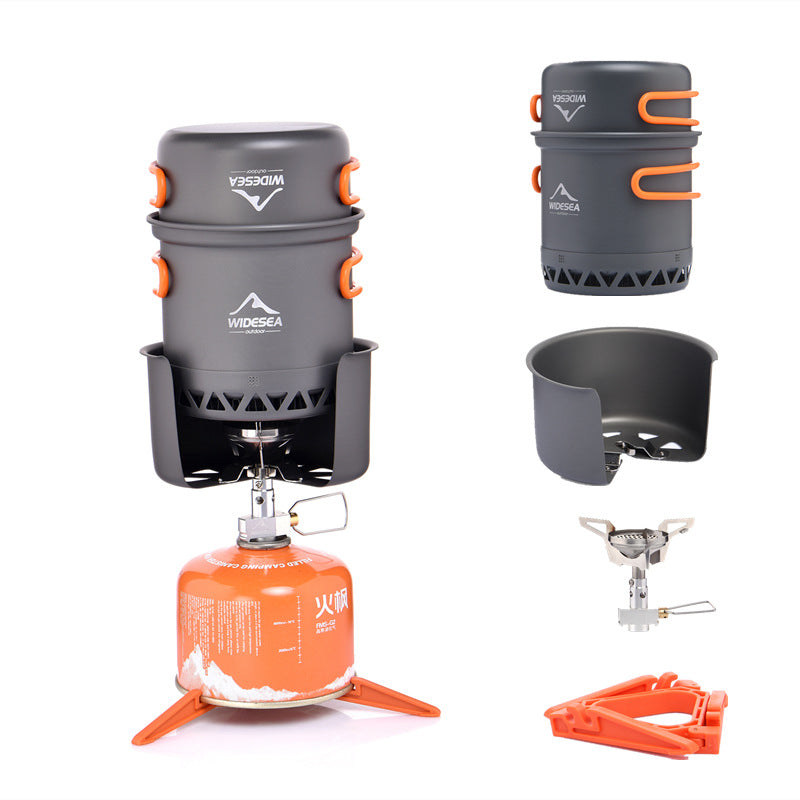 Widesea Outdoor Heat-Collecting Camping Cookware