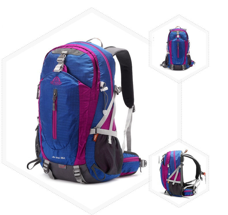 Outdoor Mountaineering Hiking Travel Nylon Backpack