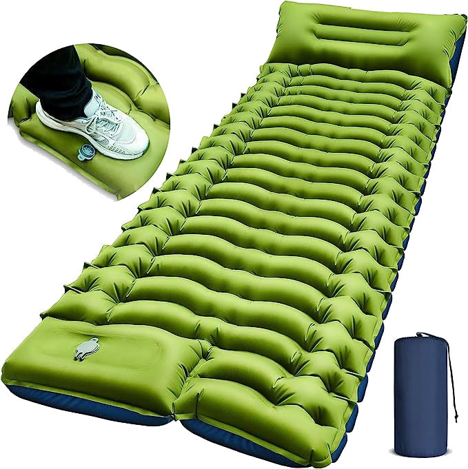 Ultra Light Foot Inflatable Camping Mattress Bed
