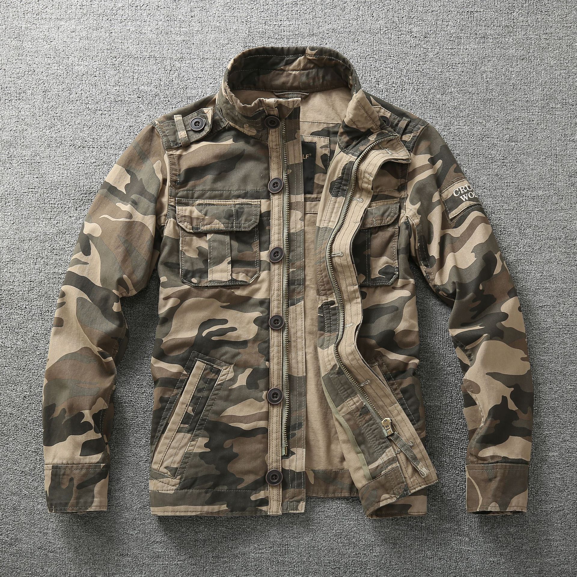 Autumn Men's Camouflage Jacket