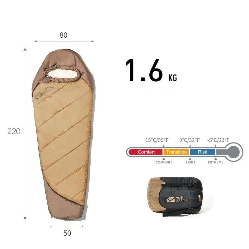 Outdoor Camping Thickened In Winter Sleeping Bag