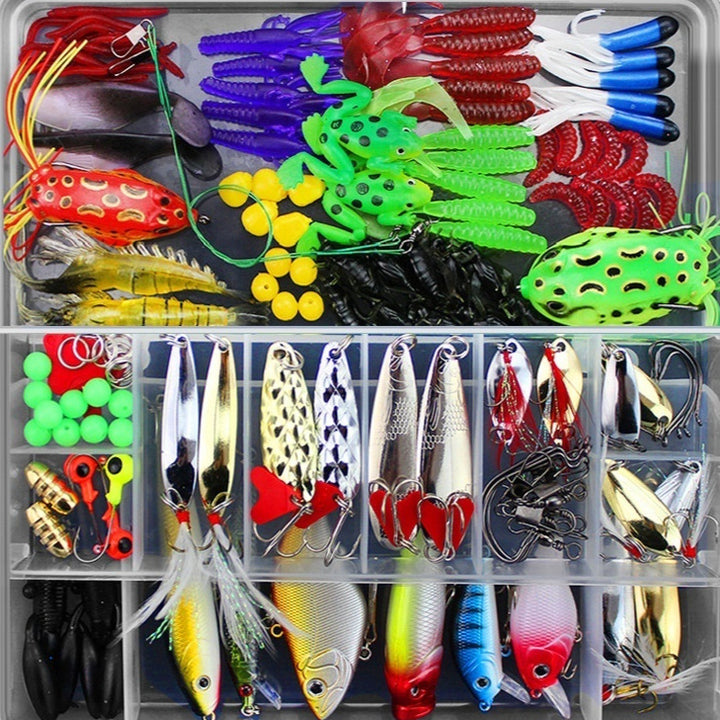 141Pcs Multi-Layer Fishing Lure Set