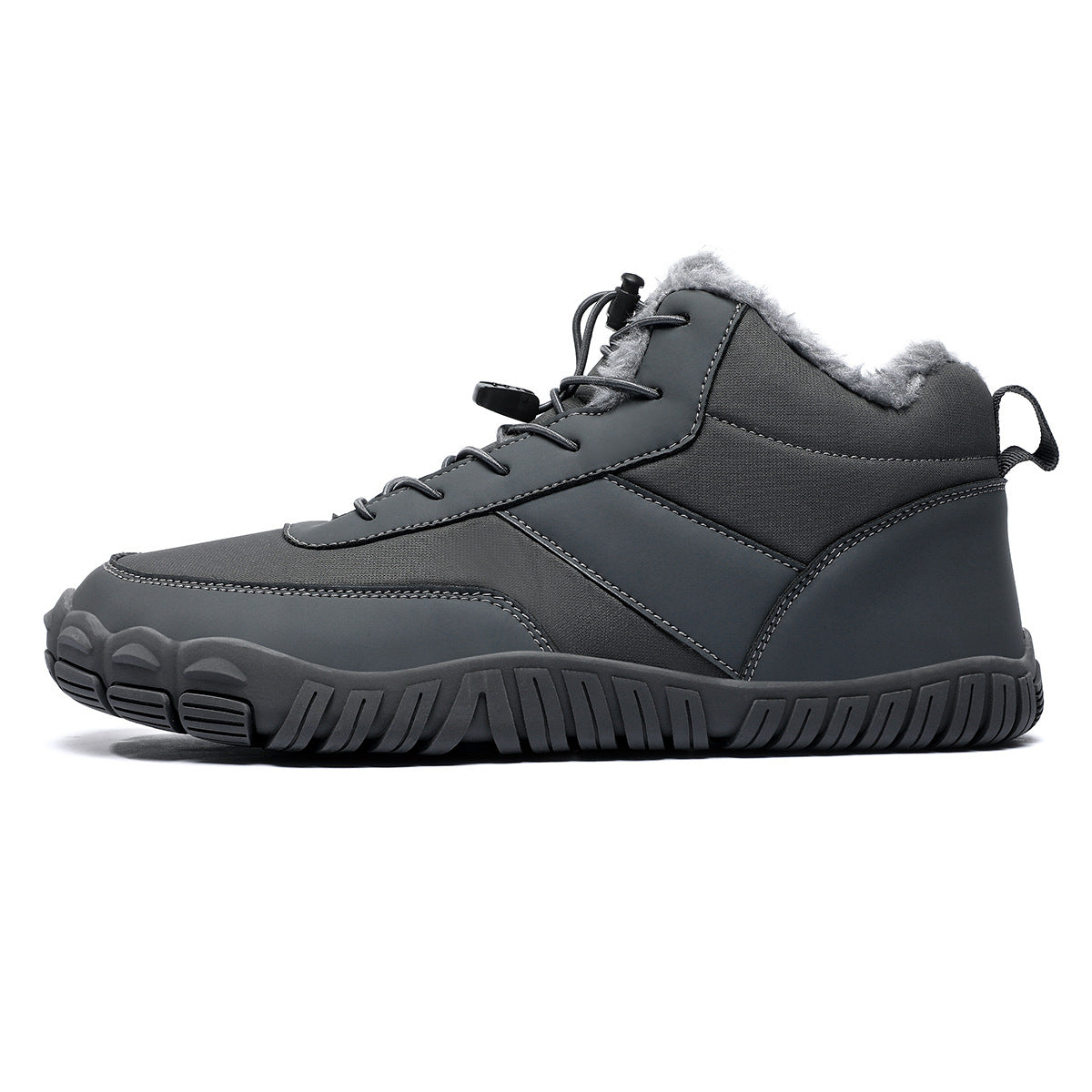 Outdoor Men's Five-finger Cotton-padded Shoes