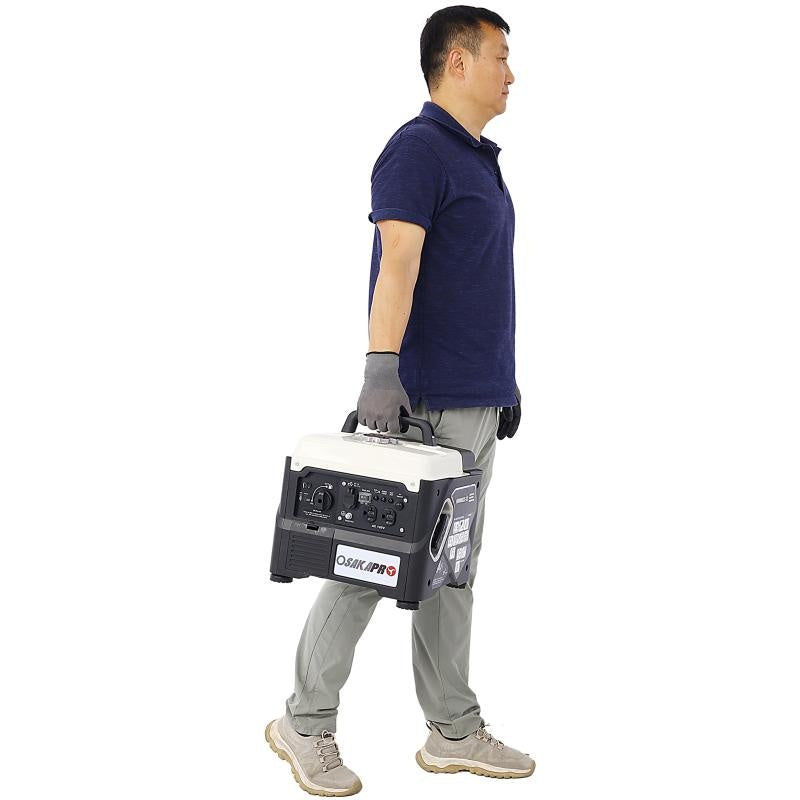 Portable 1200W Ultra Quiet Inverter Gas Generator
