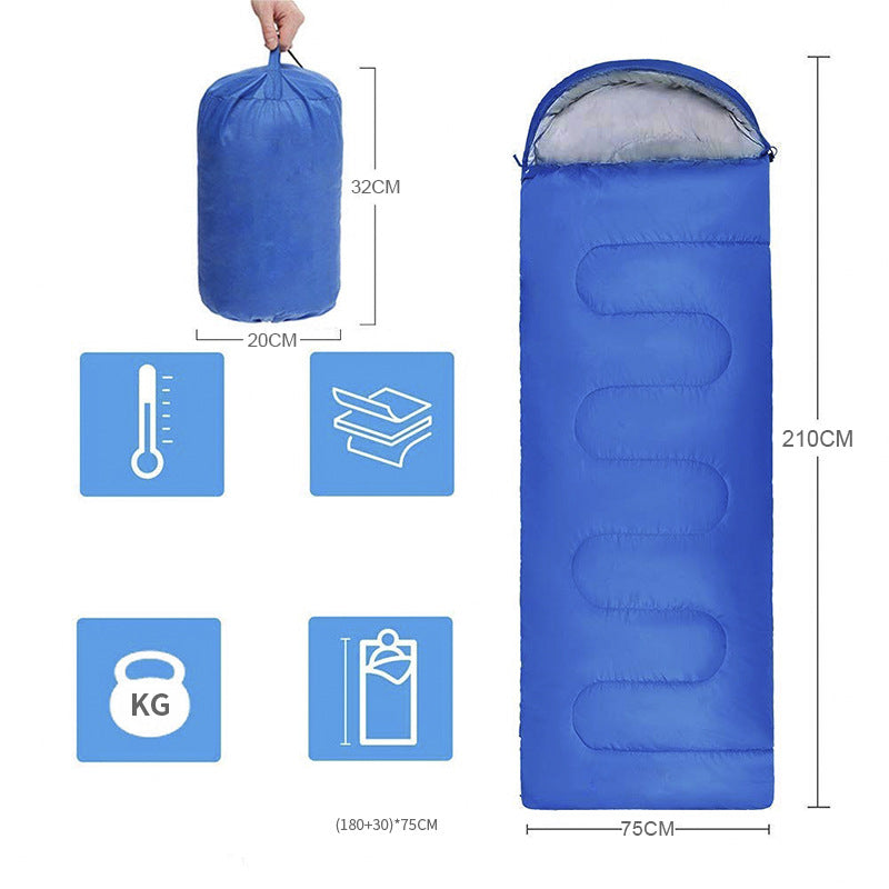 Envelope Outdoor Camping Hollow Cotton Sleeping Bag