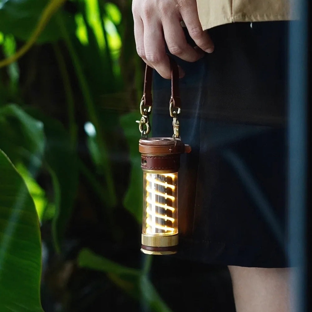Hang Rope 3-piece Edison Camping Lantern