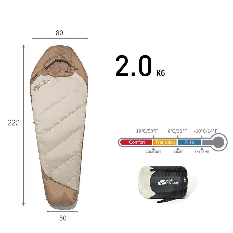 Outdoor Camping Thickened In Winter Sleeping Bag